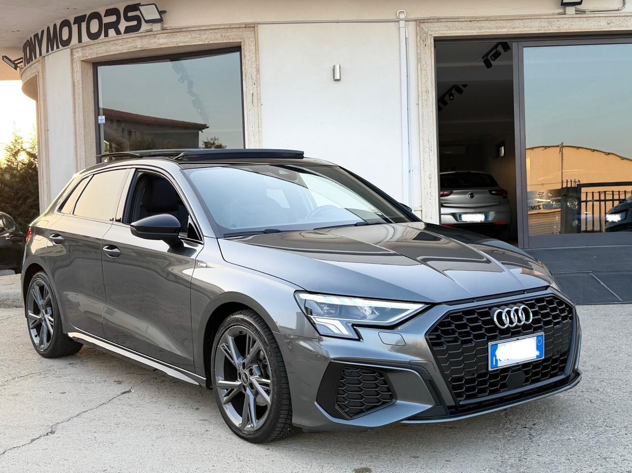 Audi A3 s-line SPB 35 TDI S tronic Identity Black