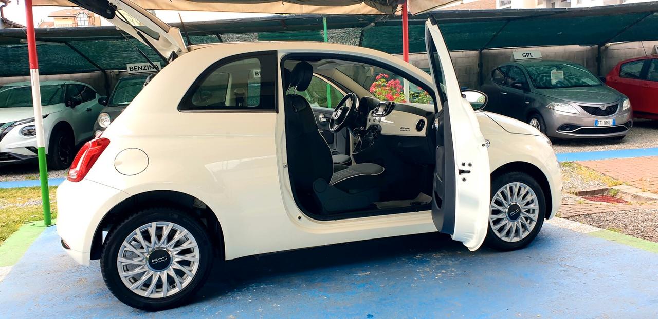 FIAT 500 1.2 BENZINA LOUNGE SOLI 25MILA KM EURO 6