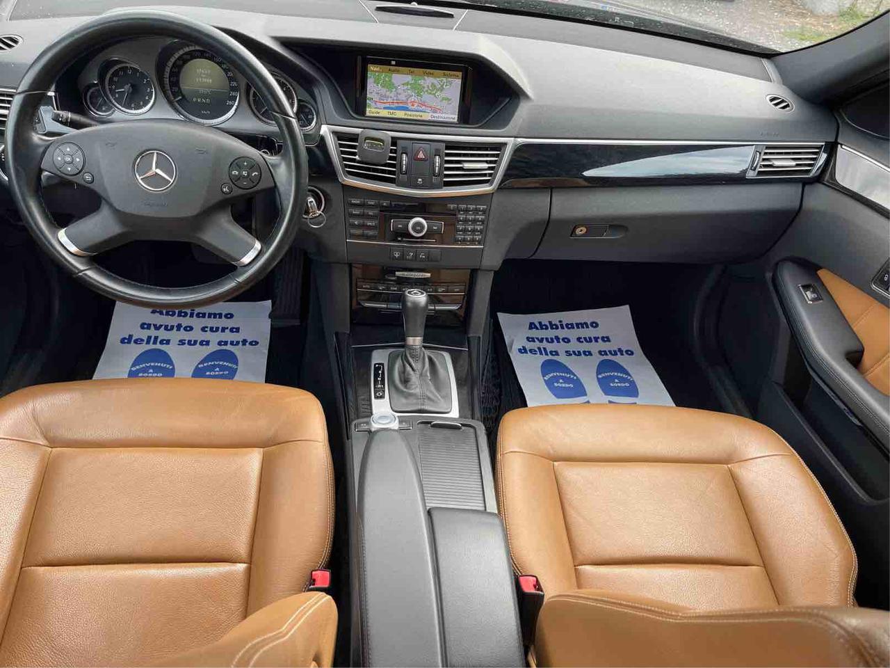 MERCEDES BENZ E 250 - AUTOMATICA - BLUE EFFICIENCY - AVANTGARDE - EX AUTO BLU