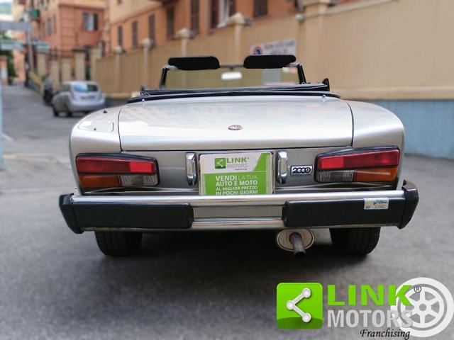 FIAT 124 Spider 2000 I.e. America Targa OroAsi