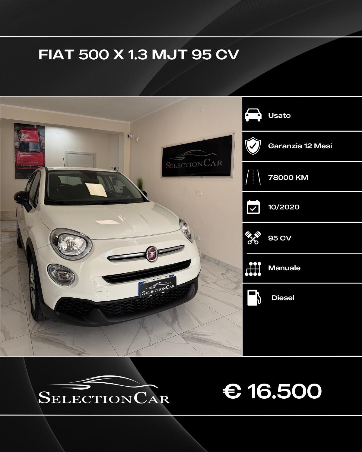 Fiat 500X 1.3 MultiJet 95 CV Cross