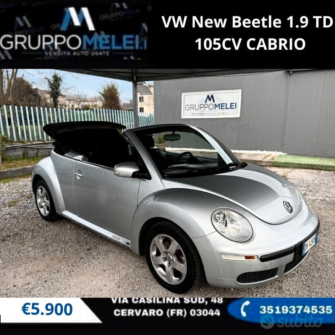 VW New Beetle 1.9 TDI 105CV CABRIO