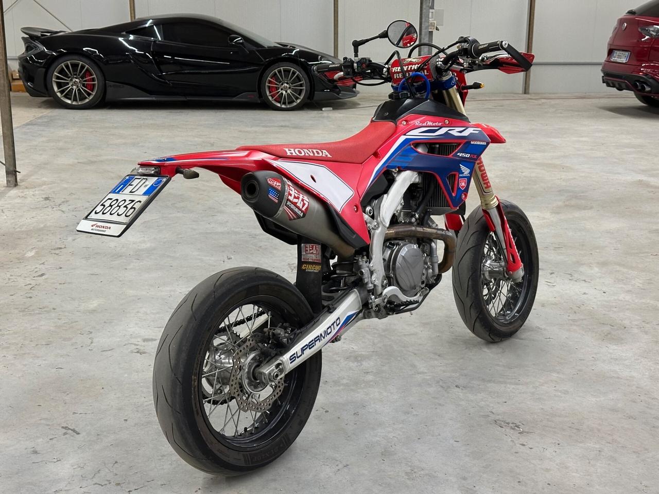 Honda CRF 450 Supermotard 50º Ann. - Scarico Yoshimura - 2023