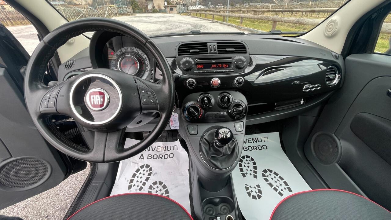 FIAT 500 1.2 BENZINA TETTUCCIO - 2014