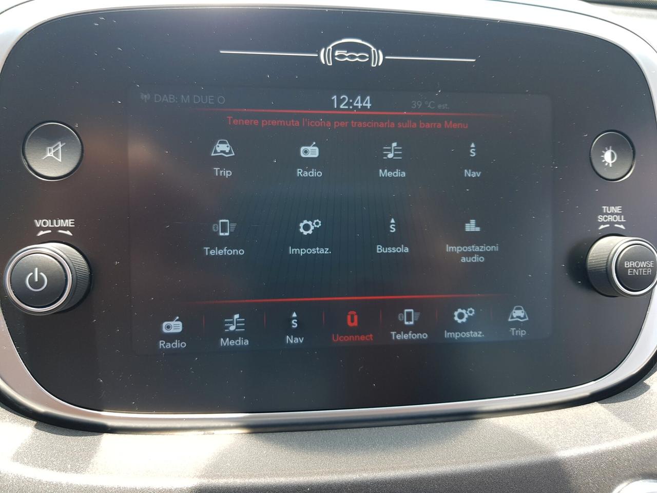 Fiat 500X 1.3 Mjt 95cv Cross Navy Led Rcam Sensori a/p