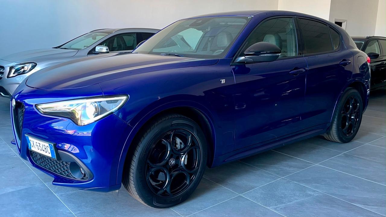 ALFA ROMEO STELVIO 2.2 Q4 TI TURBODIESEL 210CV - VOLANTE E SEDILI IN PELLE RISCALDABILI, MEMORIA
