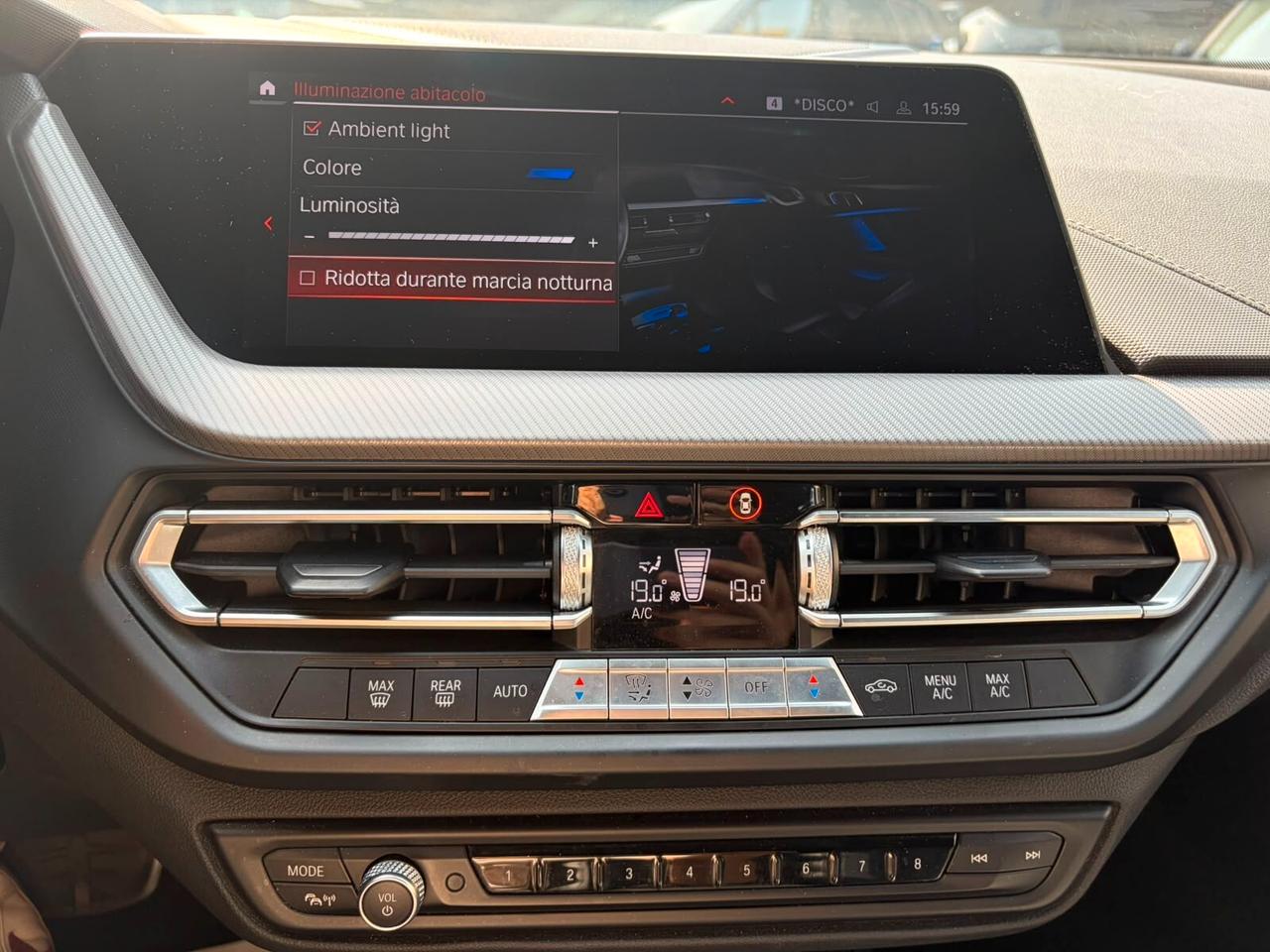 Bmw 118d 5p. Msport F40 auto CERCHI 18" - PELLE - AMBIENT LIGHT