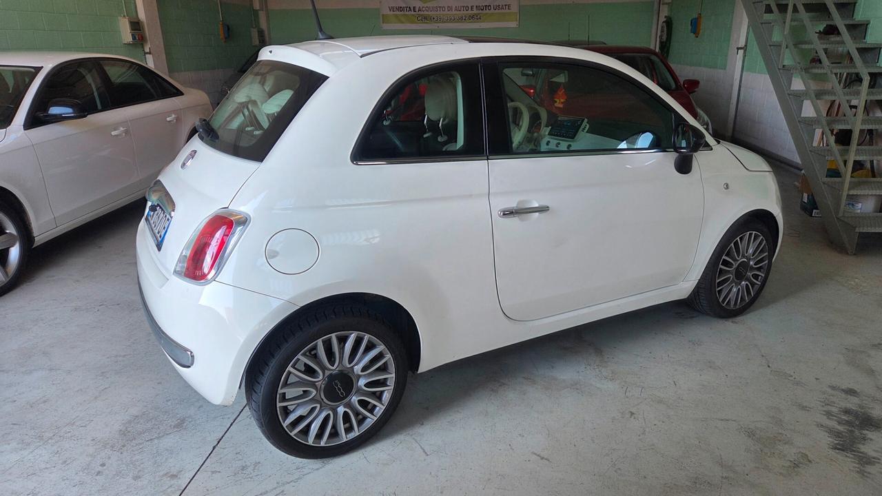 Fiat 500 1.2 GQ interni pelle