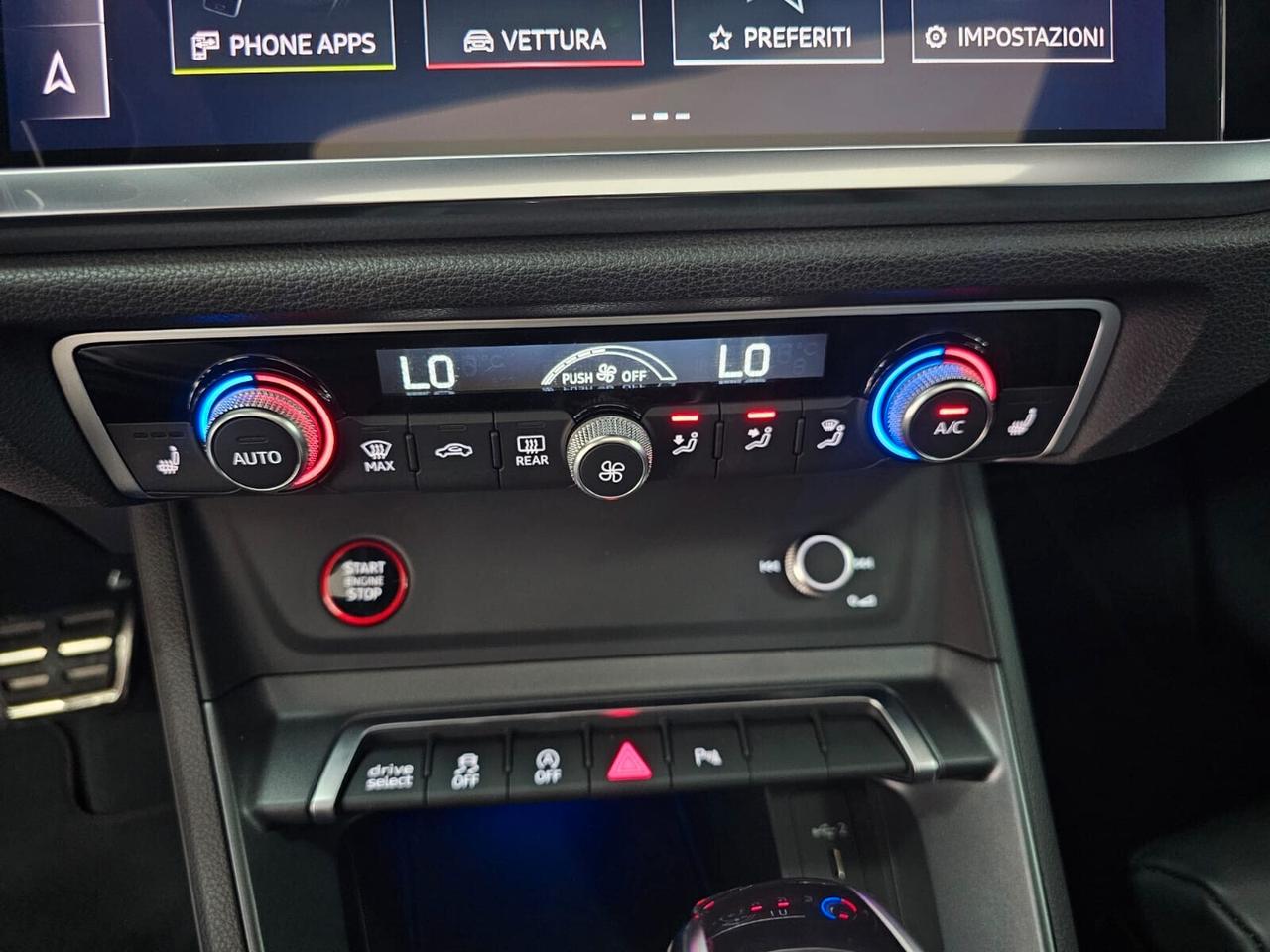 NUOVA AUDI RSQ3 SPORTBACK 2.5 BENZ 400CV S-TRONIC
