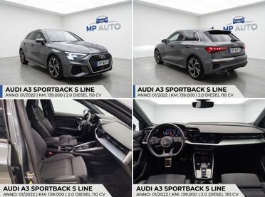 Audi A3 SPB 30 TDI S line edition