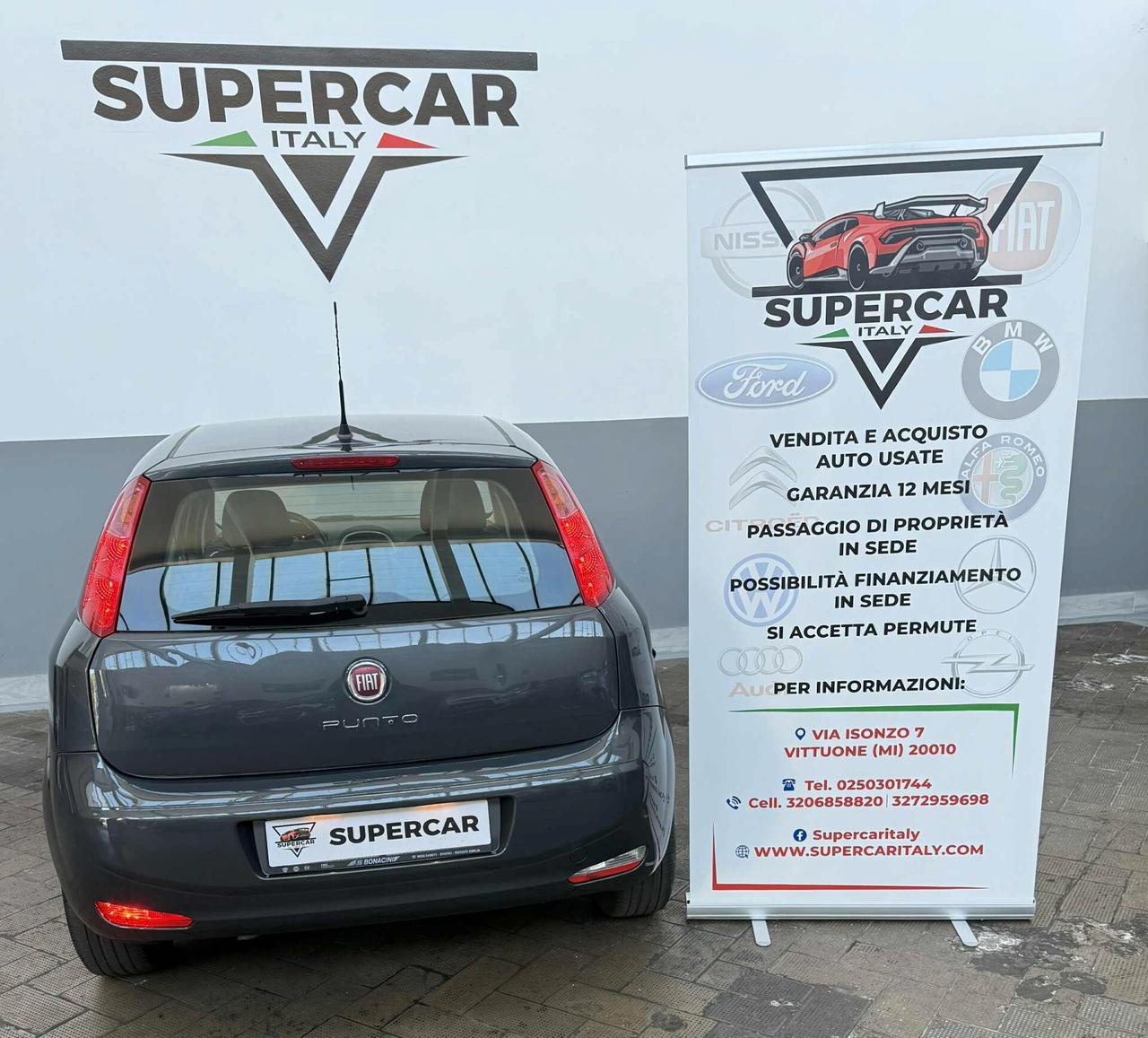 Fiat Punto 1.2 Benz, Euro 6, si neopat, uni propriet, garantita