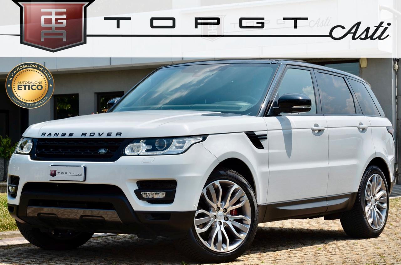 LAND ROVER RANGE ROVER SPORT 3.0 TDV6 HSE DYNAMIC 249cv AUTO, SERVICE UFF LAND ROVER, UFF ITALIANA, UNICOPROP, EURO 6B, TETTO, RETROCAMERA, PERMUTE