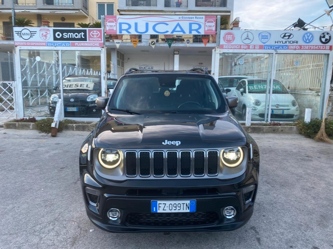 Jeep Renegade 1.6 Mjt 120 CV Limited 12/2019 full led