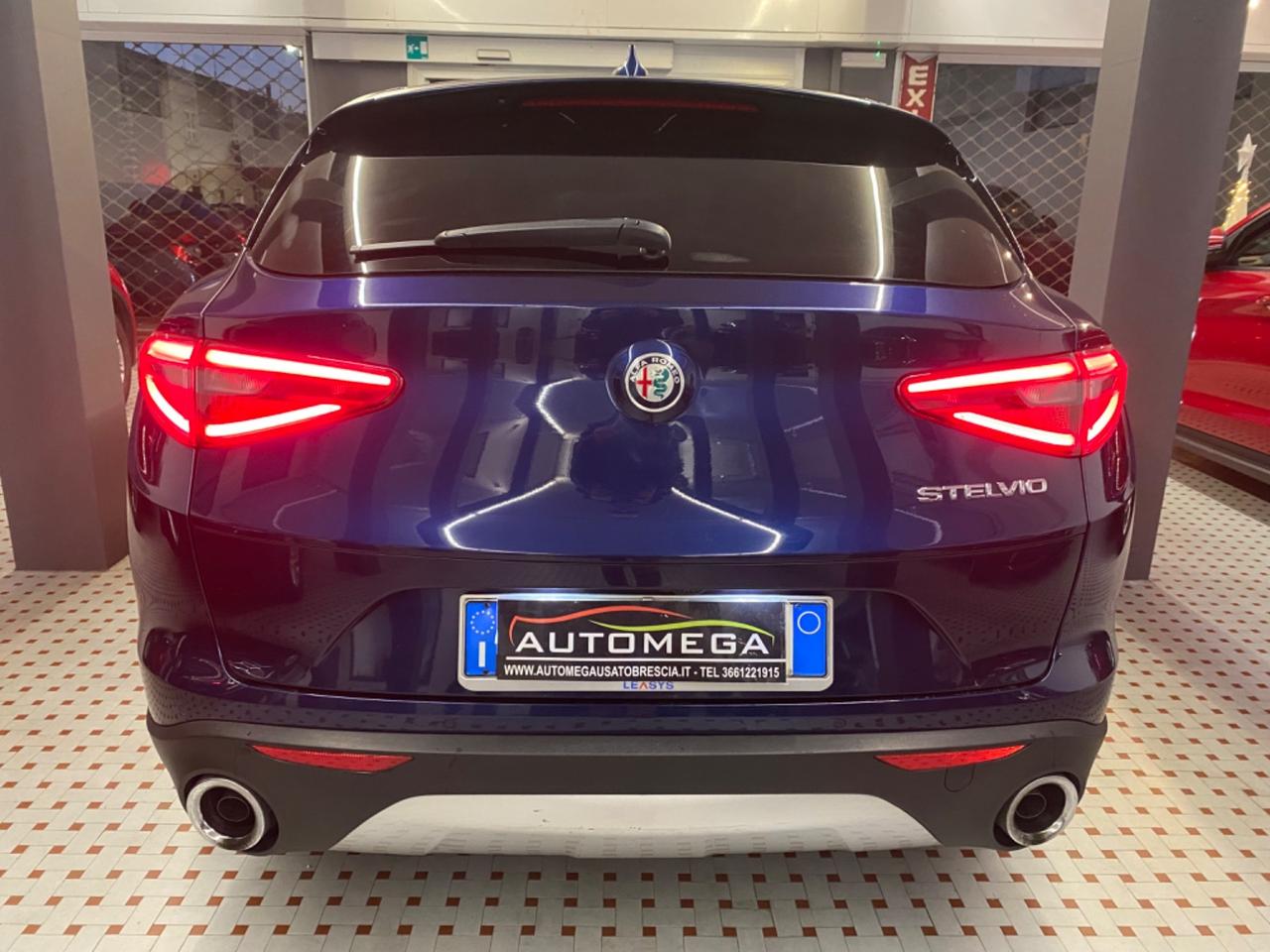 ALFA ROMEO STELVIO 2.2 190 CV AZIENDALE BLU MONTECARLO