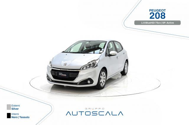 PEUGEOT 208 1.6 BlueHDi 75cv 5 porte Active