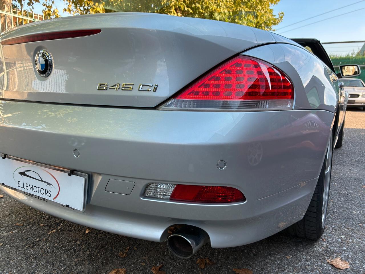 BMW 645 CABRIO SPETTACOLARE