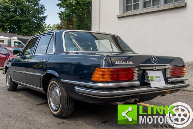 MERCEDES-BENZ 280 SE 2.8 177CV - 68.000KM - TARGA NERA ISCRITTA ASI