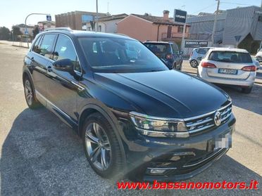 VOLKSWAGEN Tiguan 2.0 TDI 190 CV DSG 4MOT R-LINE- MATRIX- TETTO