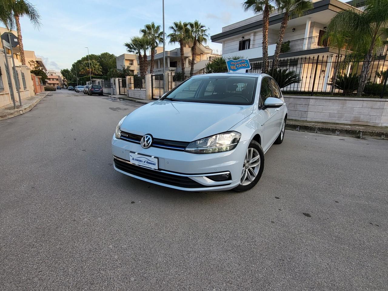 Volkswagen Golf 7.5 TGI Benzina/Metano my '17