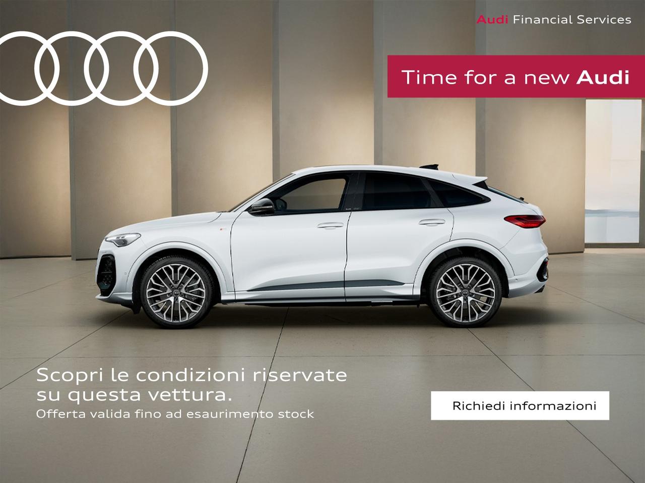 Audi Q5 sportback 2.0 tdi mhev+ s line edition quattro 204cv s-tronic