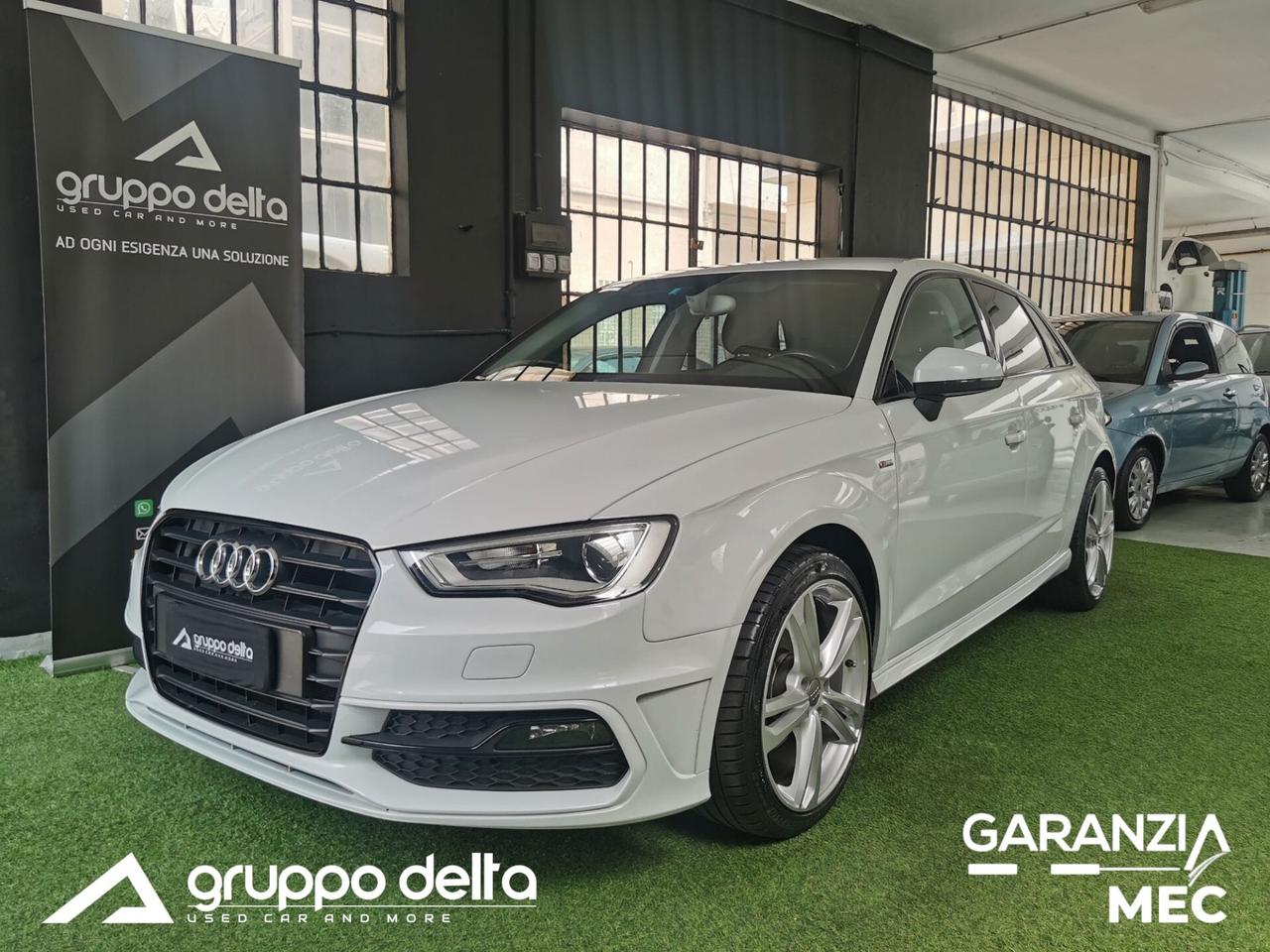 Audi A3 SPB 1.6 TDI S-LINE EURO 6B GARANZIA 12 MESI