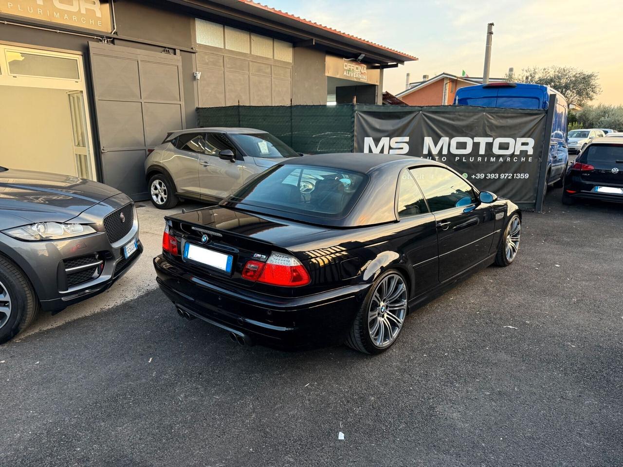Bmw M3 CABRIO E46 CAMBIO SMG II - 343CV INTROVABILE!!