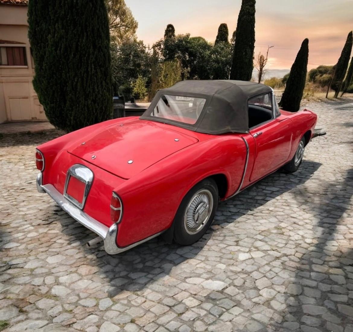 Fiat 1100 TV spider convertibile FUORISERIE Vetture speciali