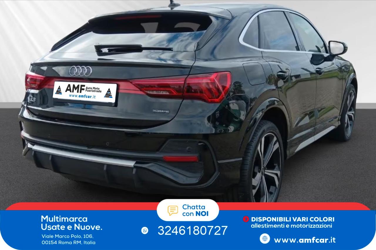 Audi Q3 40 TDI quattro S Tronic S Line Navi Pelle