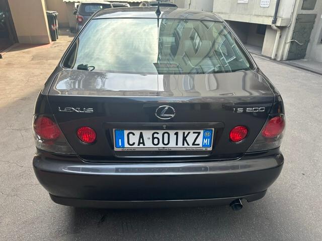 Lexus IS 200 200i 24V cat (UNICO PROPRIETARIO)