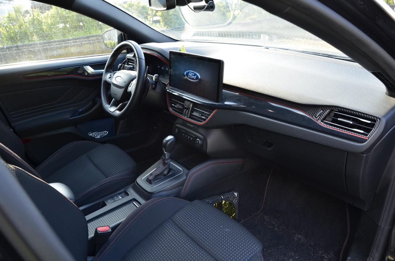 FORD FOCUS SW 1.0 t ECOBOOST HYBRID ST-LINE X 155cv AUTO, UNICOPROPRIETARIO, UFF ITALIANA, SERVICE FORD, EURO 6D, FULL LED, RETROCAMERA, PERMUTE