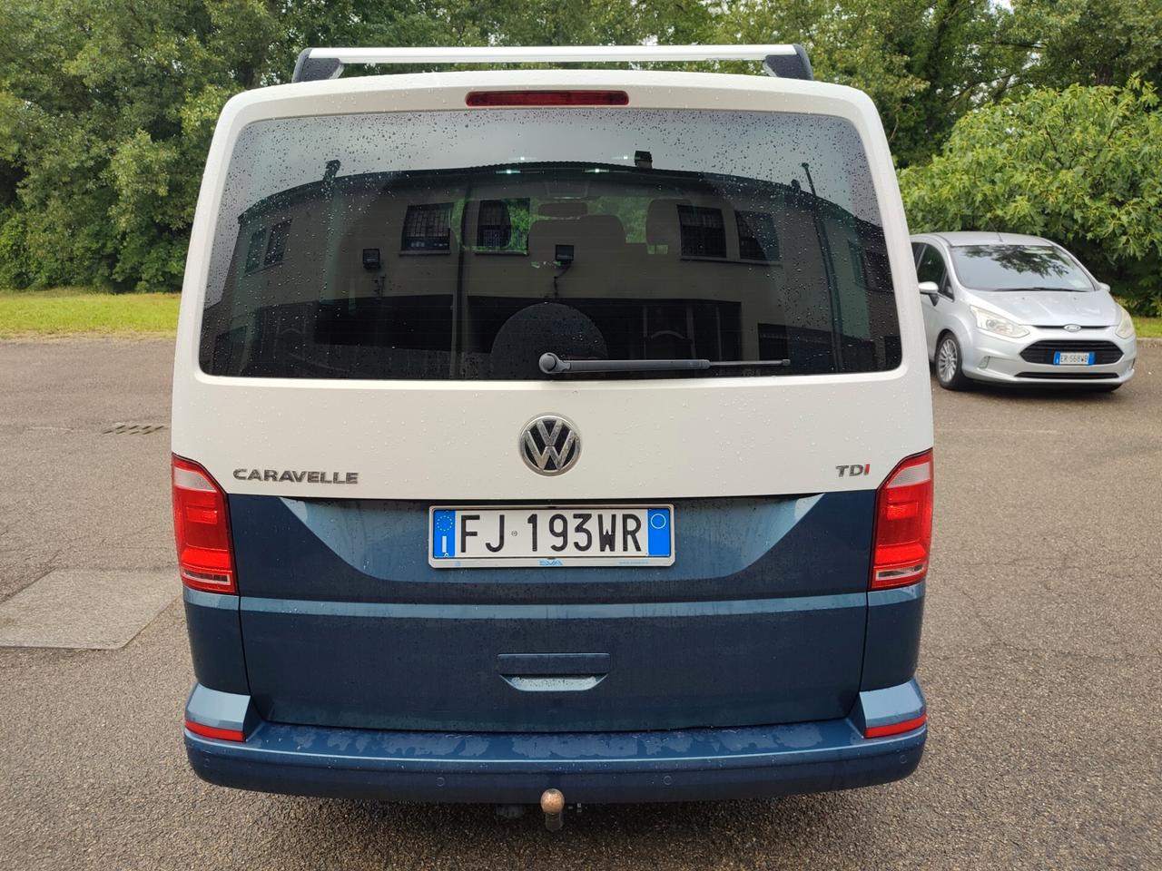 VOLKSWAGEN CARAVELLE 2017 DIESEL EURO6B 6POSTI GANCIO TRAINO
