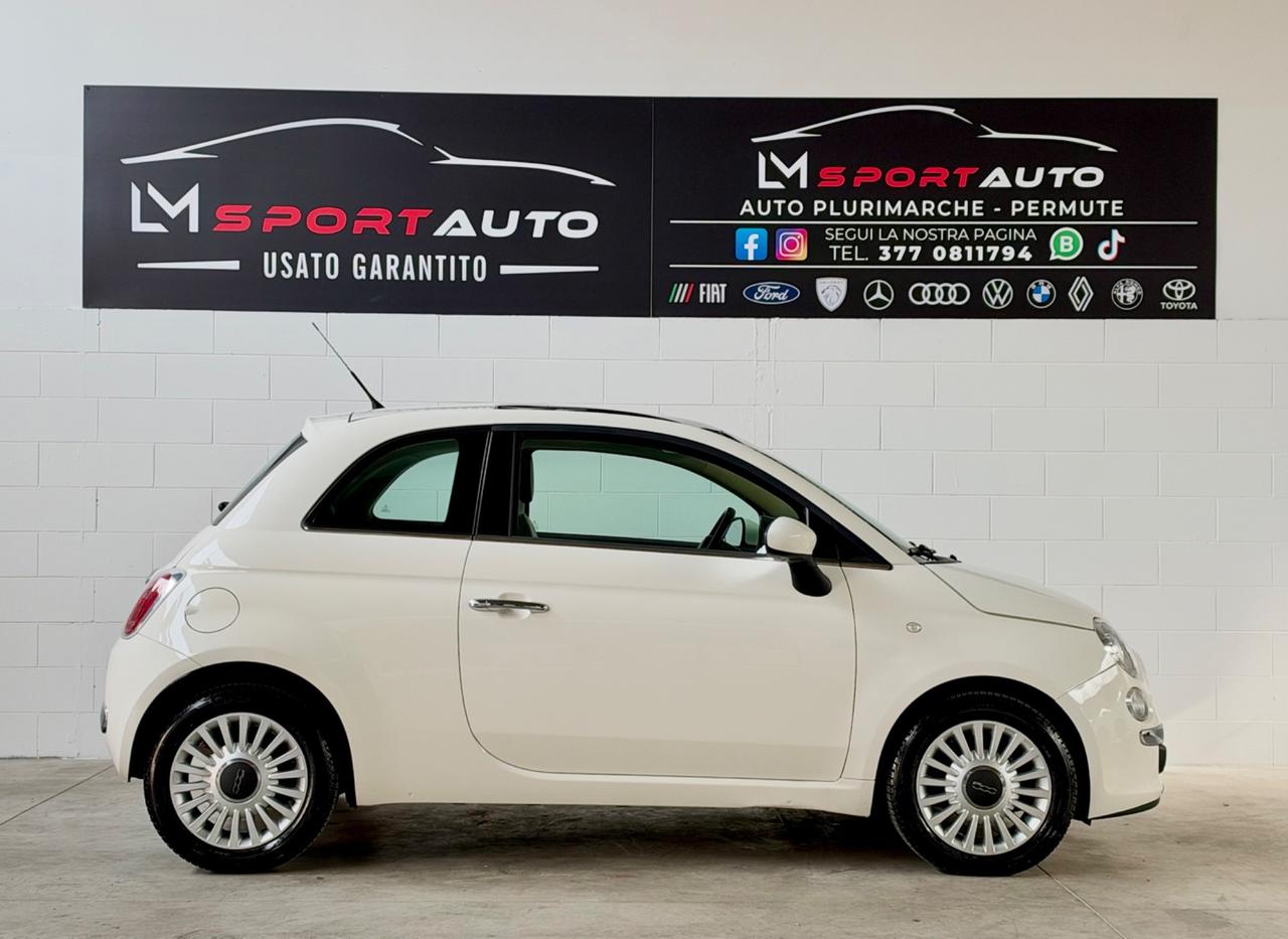 Fiat 500 1.2 Lounge ideale neopat GARANZ 12 MESI