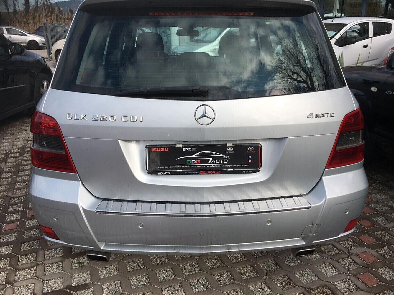 MERCEDES GLK 2 20 serie 2CAMBIO AUT.Diesel 2.2I 4MATIC BlueEFFICIENCY Km 185.740