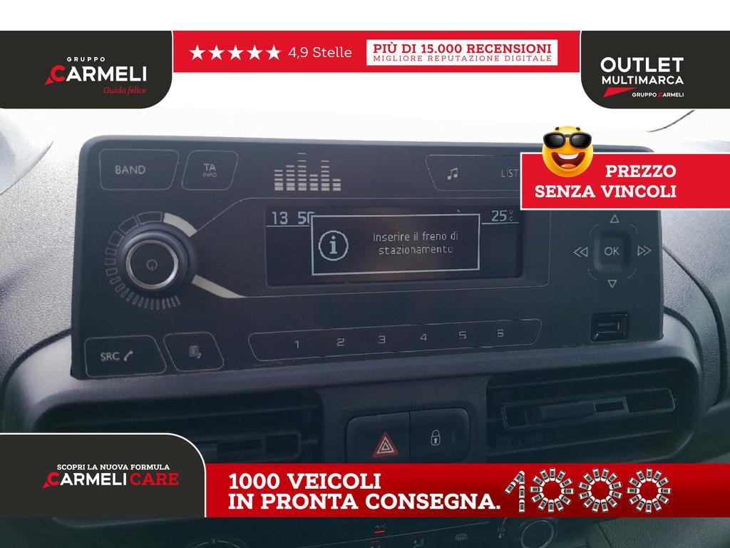 Peugeot Partner Furgone Partner 1.5 Bluehdi 100cv S&S L1 Premium