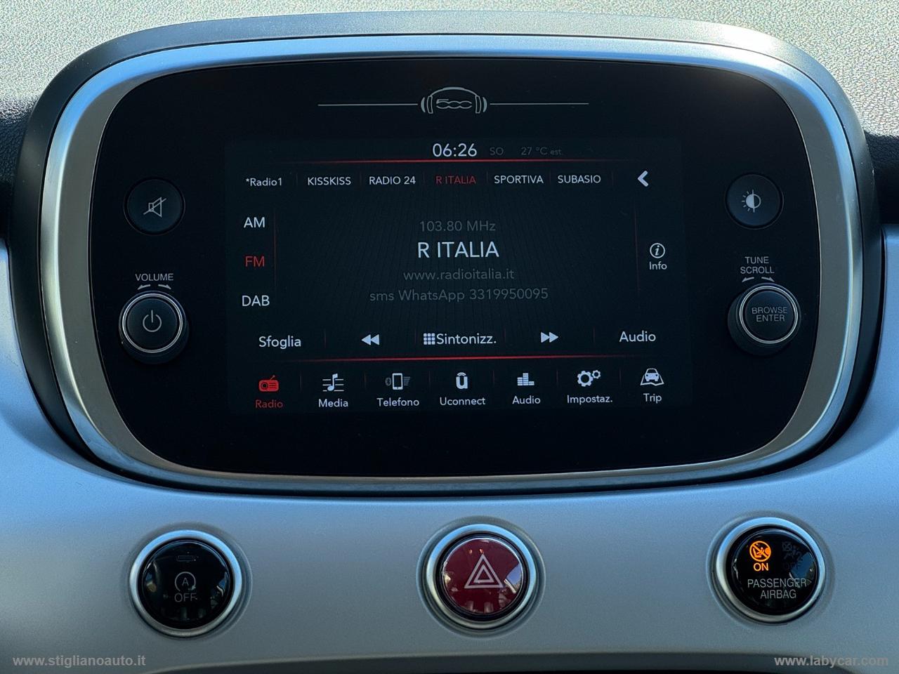 FIAT 500X 1.3 M.Jet 95 CV Connect