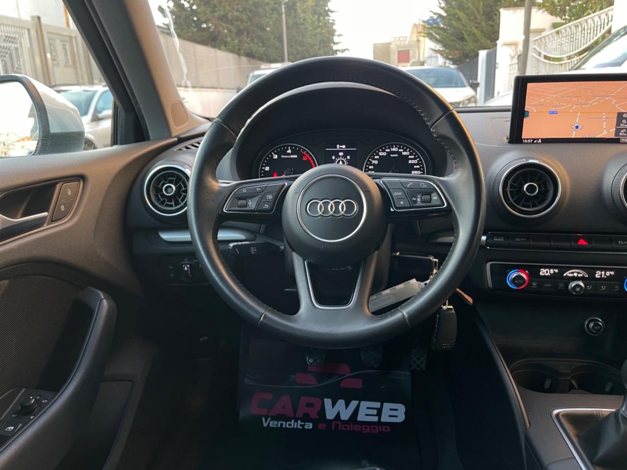 AUDI A3 SPB 1.6 TDI 116CV Navy 2019