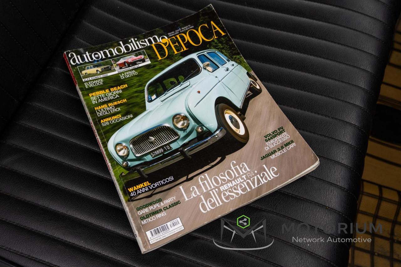 Renault R4L - RARA PRODUZIONE ALFA ROMEO – TARGA NERA