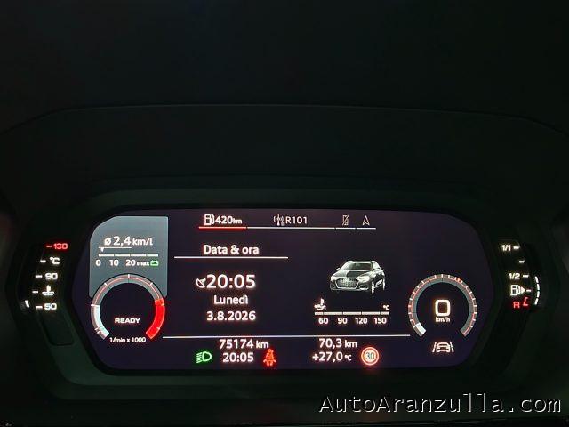 AUDI A3 SportBack 30 2.0 TDI 115CV Advanced Navi