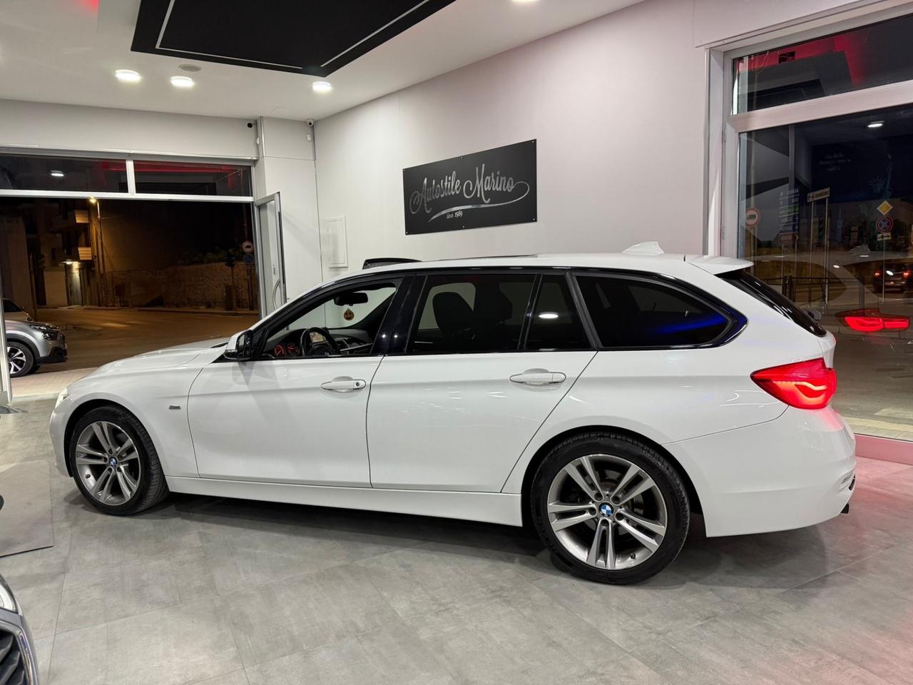 Bmw 318 318d Touring Sport Tetto Apribile-2017