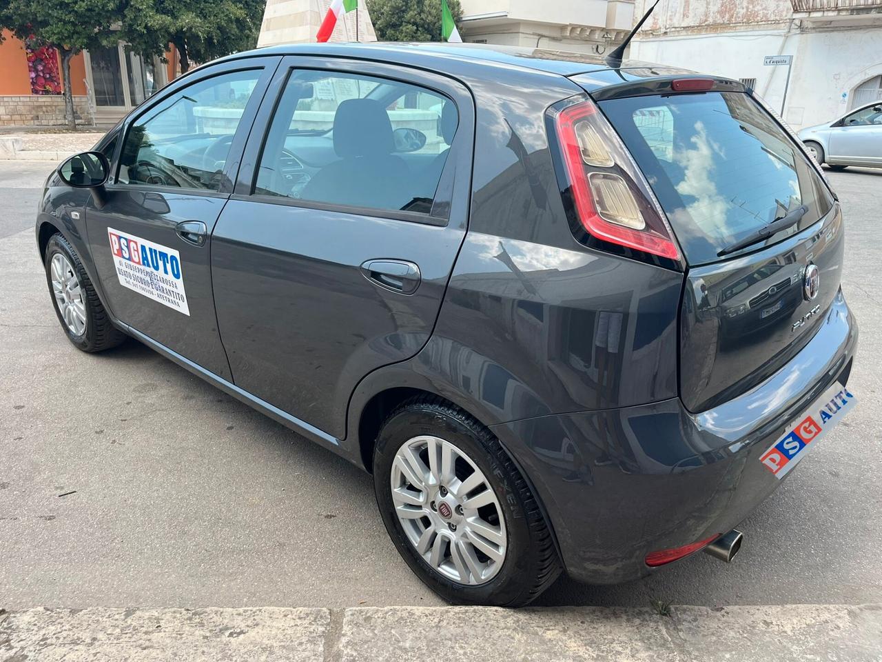 FIAT PUNTO LOUNGE 1.2 BENZ 6-2014, CLIMA, SERVOST, CERCHI IN LEGA PERFETTA
