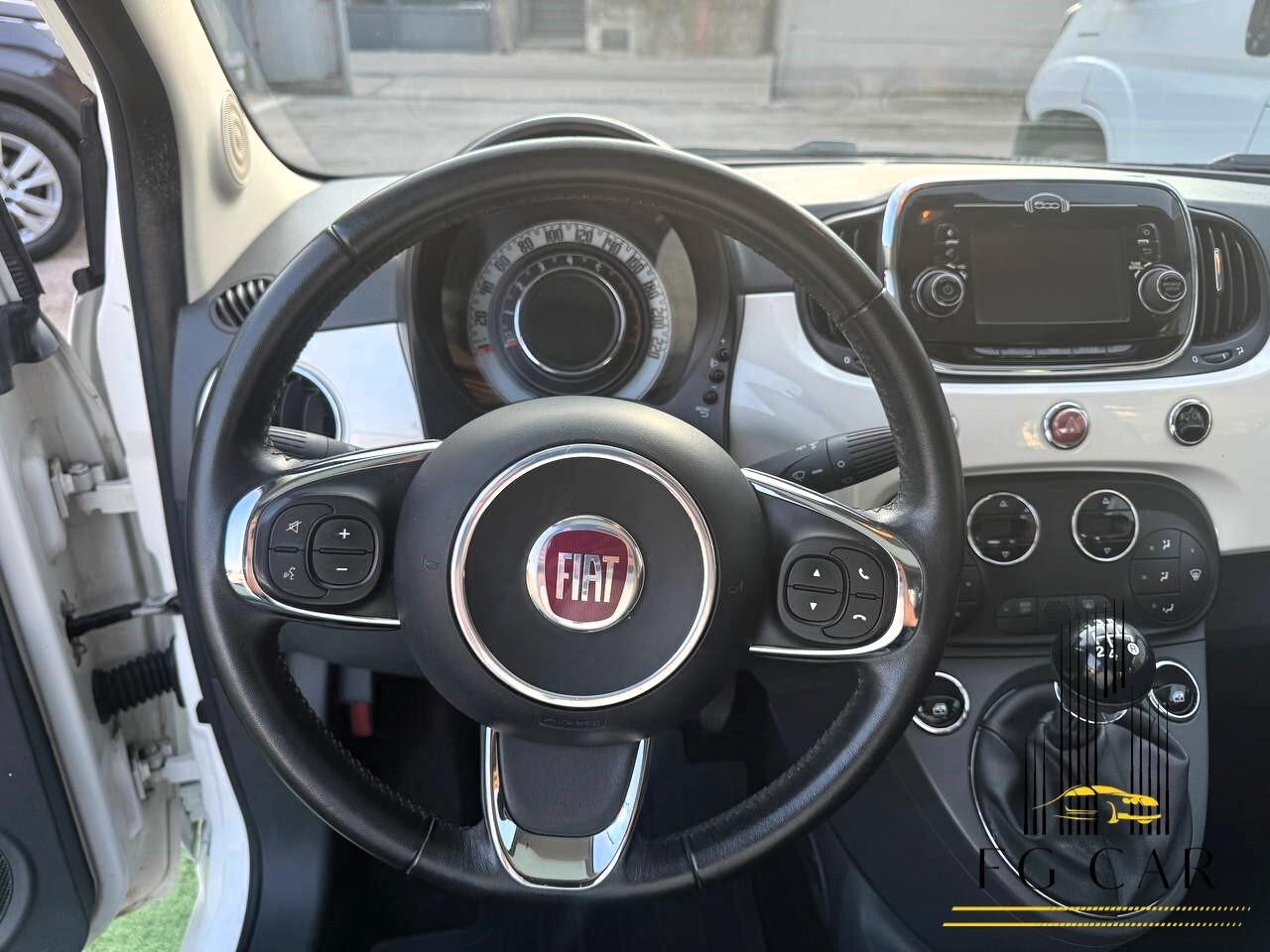FIAT 500 1.2 LOUNGE 69 CV BENZ 11/2017