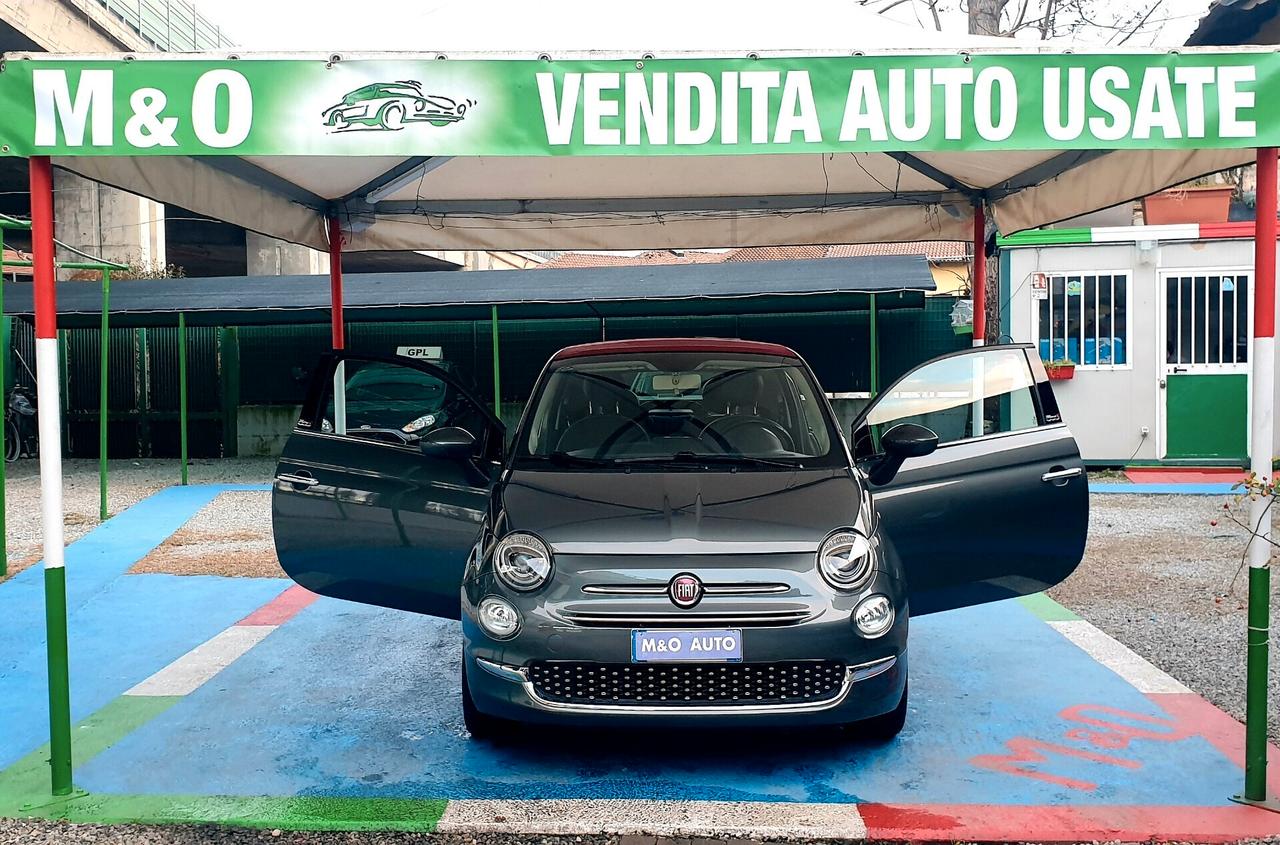 FIAT 500C 1.2BENZINA CABRIO EURO 6 OK NEOPATENTATI