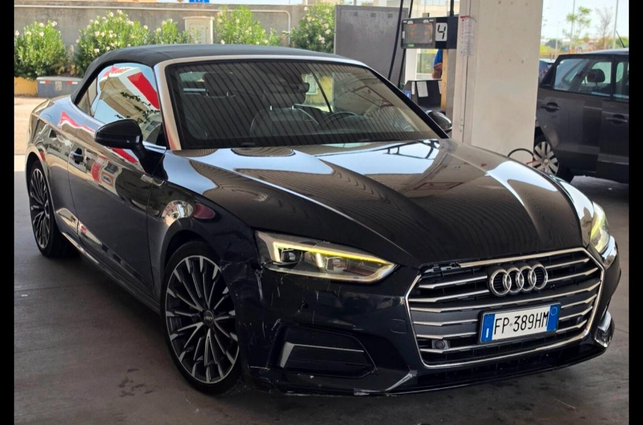 Audi A5 Cabrio 2.0 TDI 190 CV S tronic leggere bene.