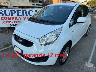 Kia Venga 1.4 GPL neopaten garanzia 12 mesi