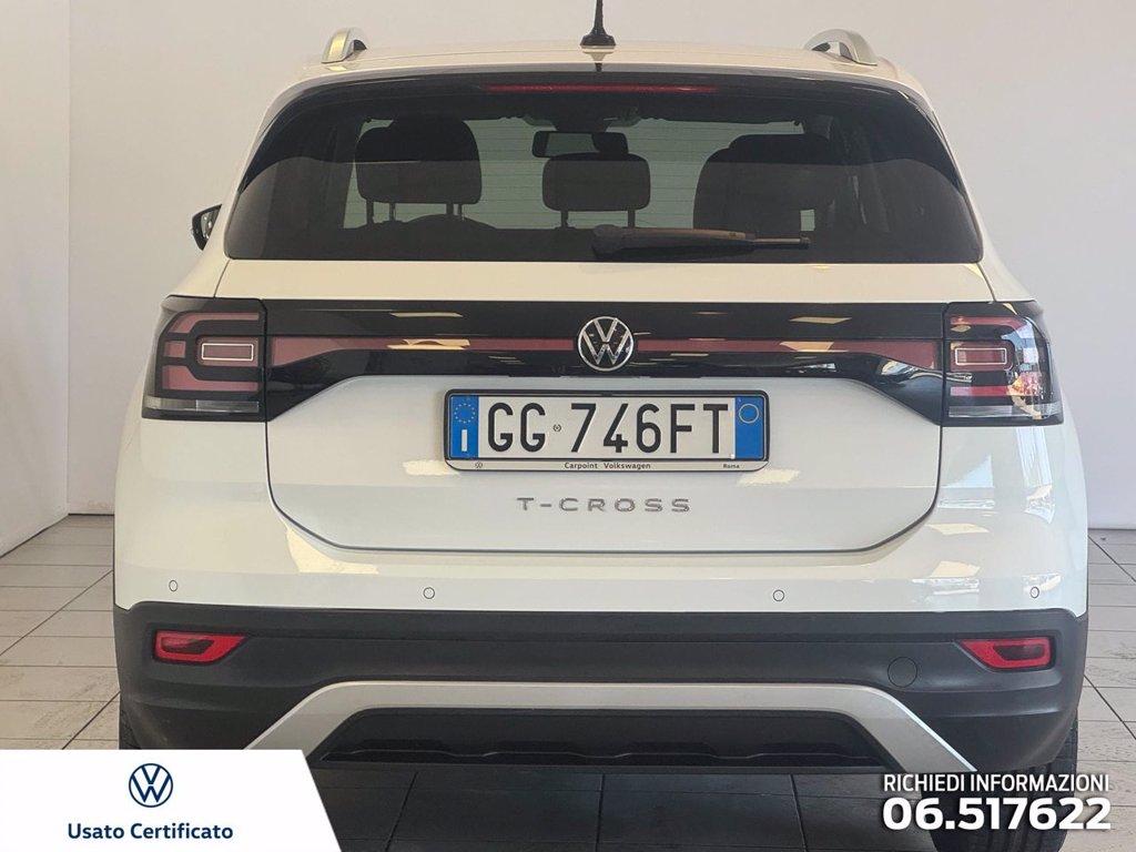 VOLKSWAGEN T-cross 1.0 tsi advanced 110cv dsg del 2021