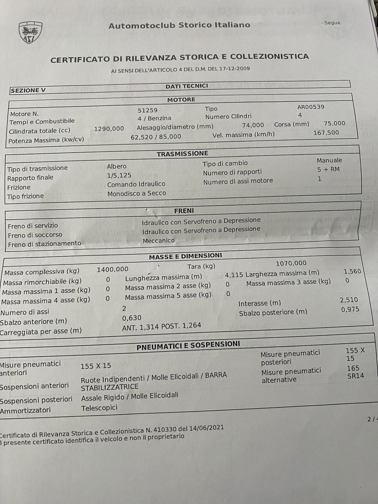 Alfa Romeo Giulia 1.3