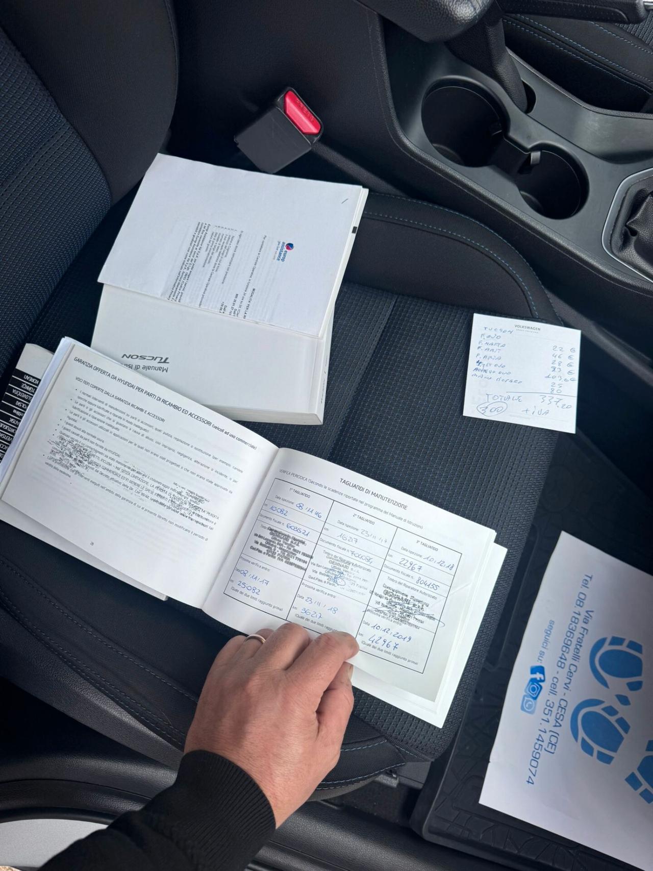 Hyundai Tucson 1.7 CRDi XPossible Tagliandi Casa madre