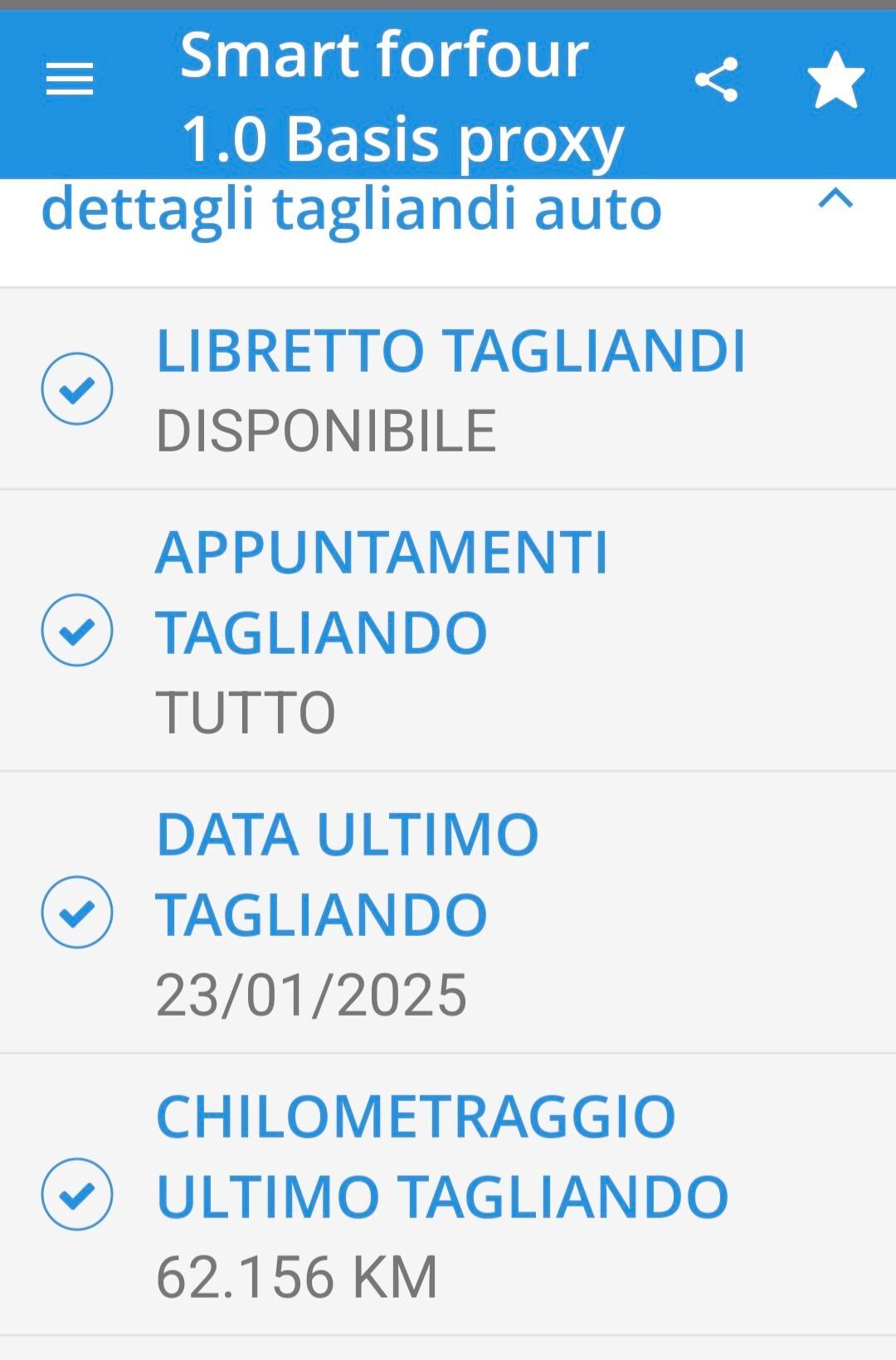 Smart ForFour 1.0 Proxy PREZZO REALE GAR.12MESI