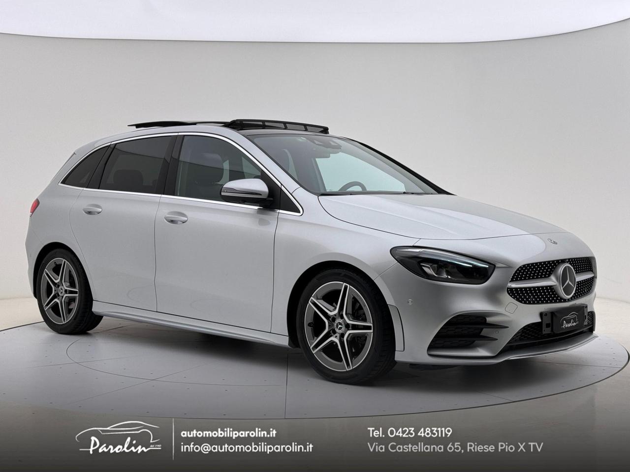 Mercedes Classe B B 200 d Premium auto AMG Tetto-CarPlay-ACC-360°