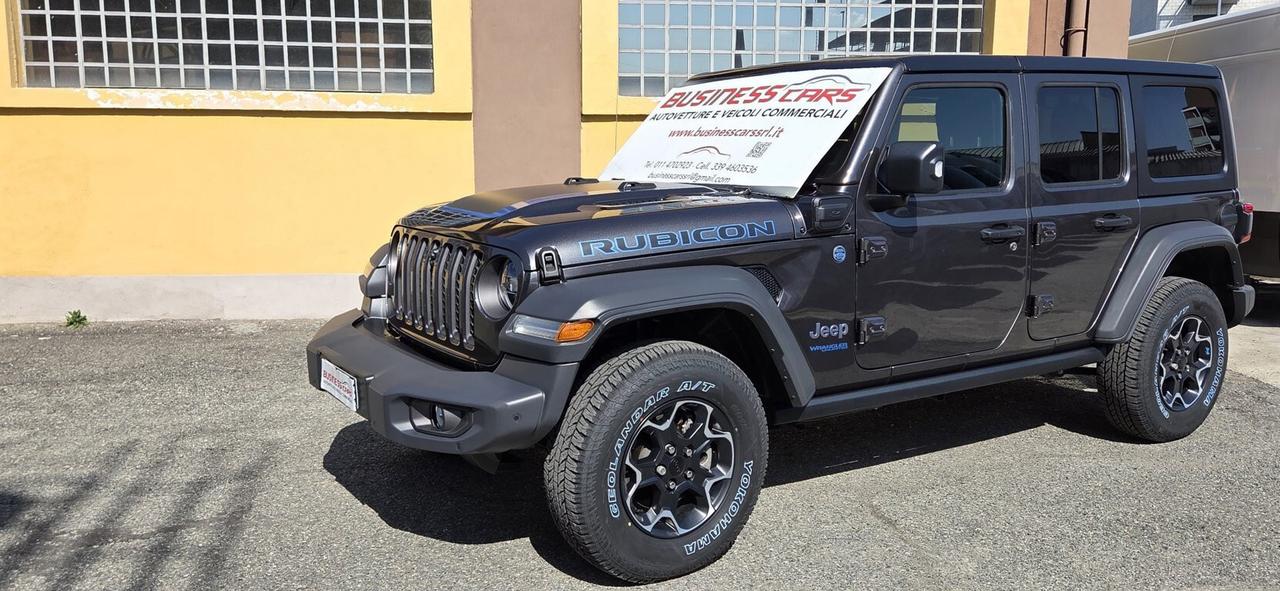 Jeep Wrangler Unlimited 2.0 PHEV 380 CV 4xe Rubicon 4WD - KM. 60000 CERTIFICATI !UNICO PROPRIETARIO